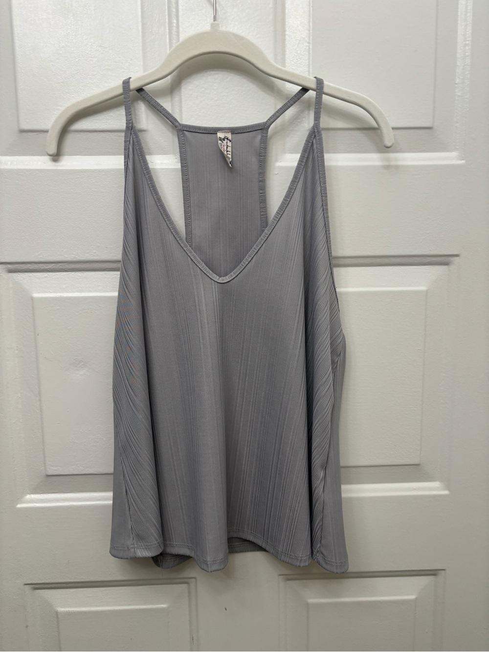 Intimately Free People Me Now Ribbed Knit Oversized Swing Tank Top Small